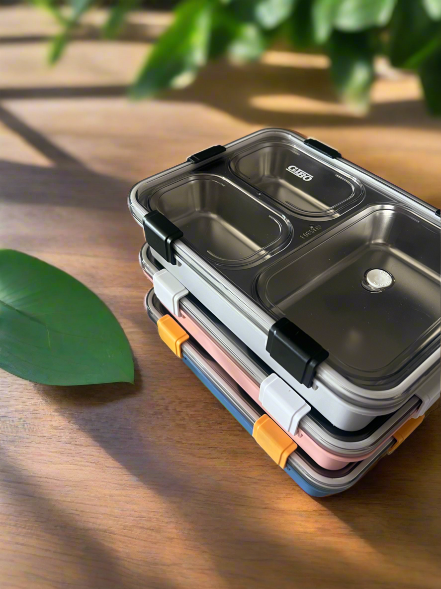 TrioTreat Bento Box – Balanced, Stylish, and Built to Last