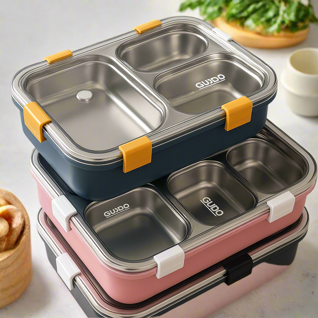 TrioTreat Bento Box – Balanced, Stylish, and Built to Last