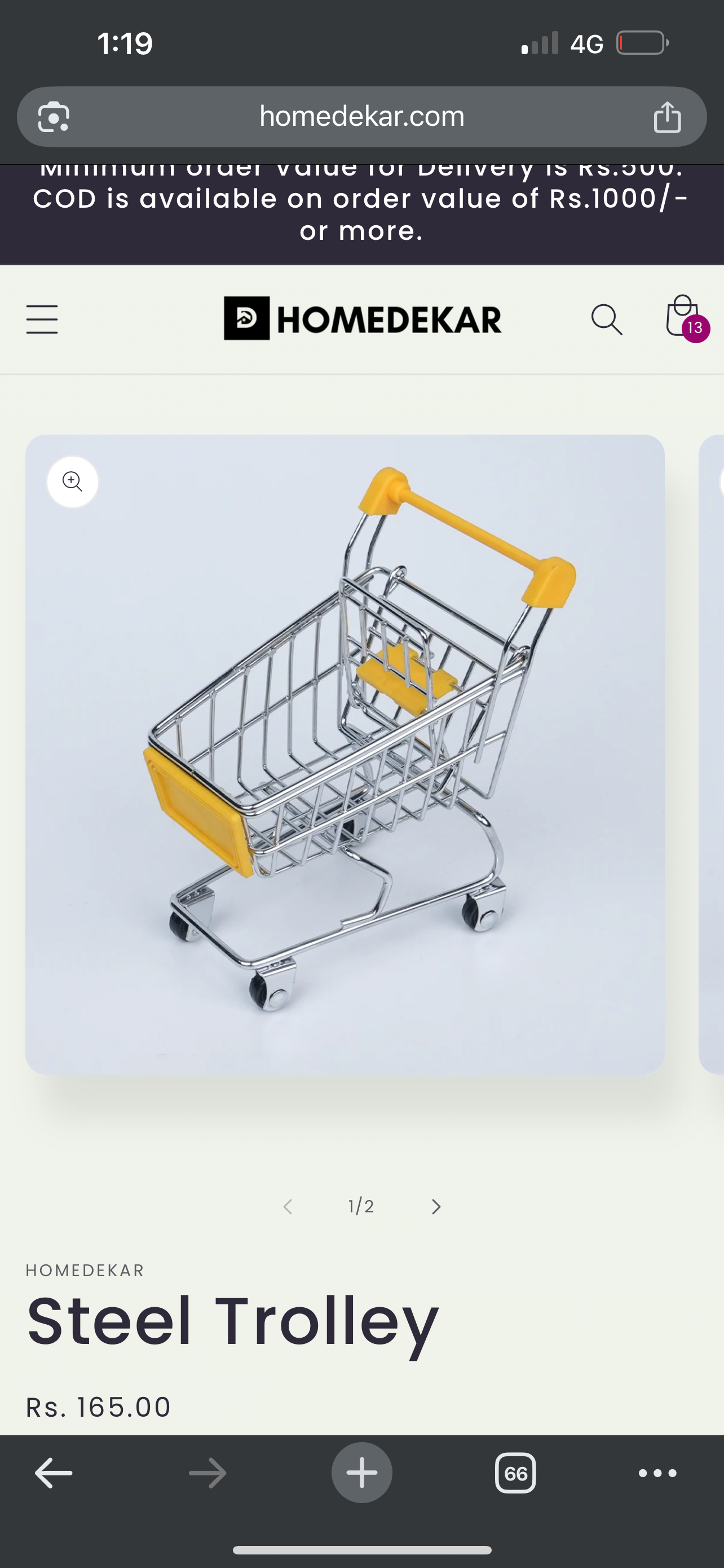 Shopping cart