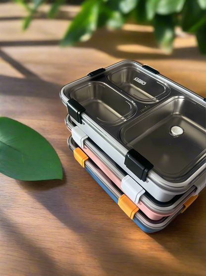 TrioTreat Bento Box – Balanced, Stylish, and Built to Last