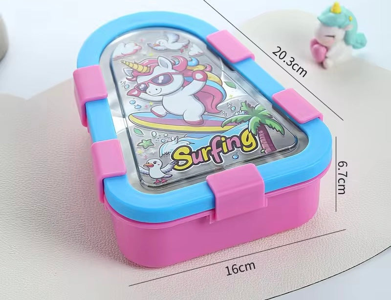 FunStack Kids 3 compartment Insulated Bento Box