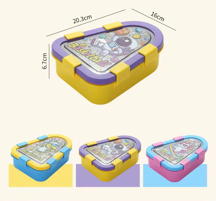FunStack Kids 3 compartment Insulated Bento Box