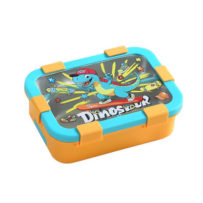 FunStack Kids 3 compartment Insulated Bento Box with spoon n fork