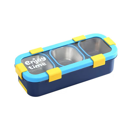 FunStack 2 compartment Insulated Bentobox with spoon n fork