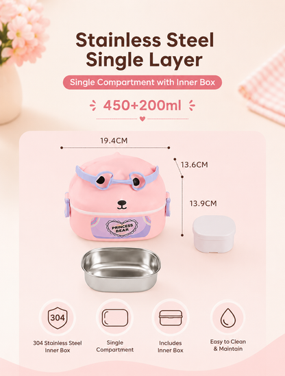 Littlespoons Bear Bento Box