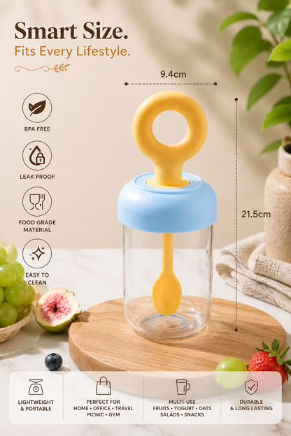 FreshLoop Salad & Oat Jar