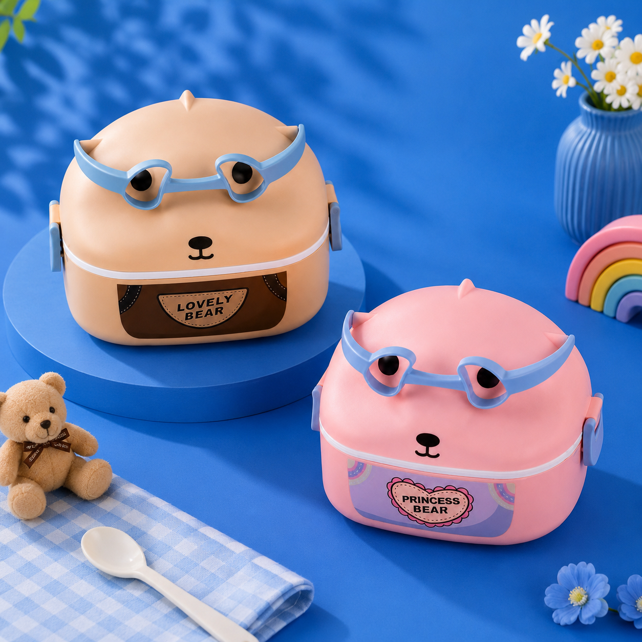 Littlespoons Bear Bento Box