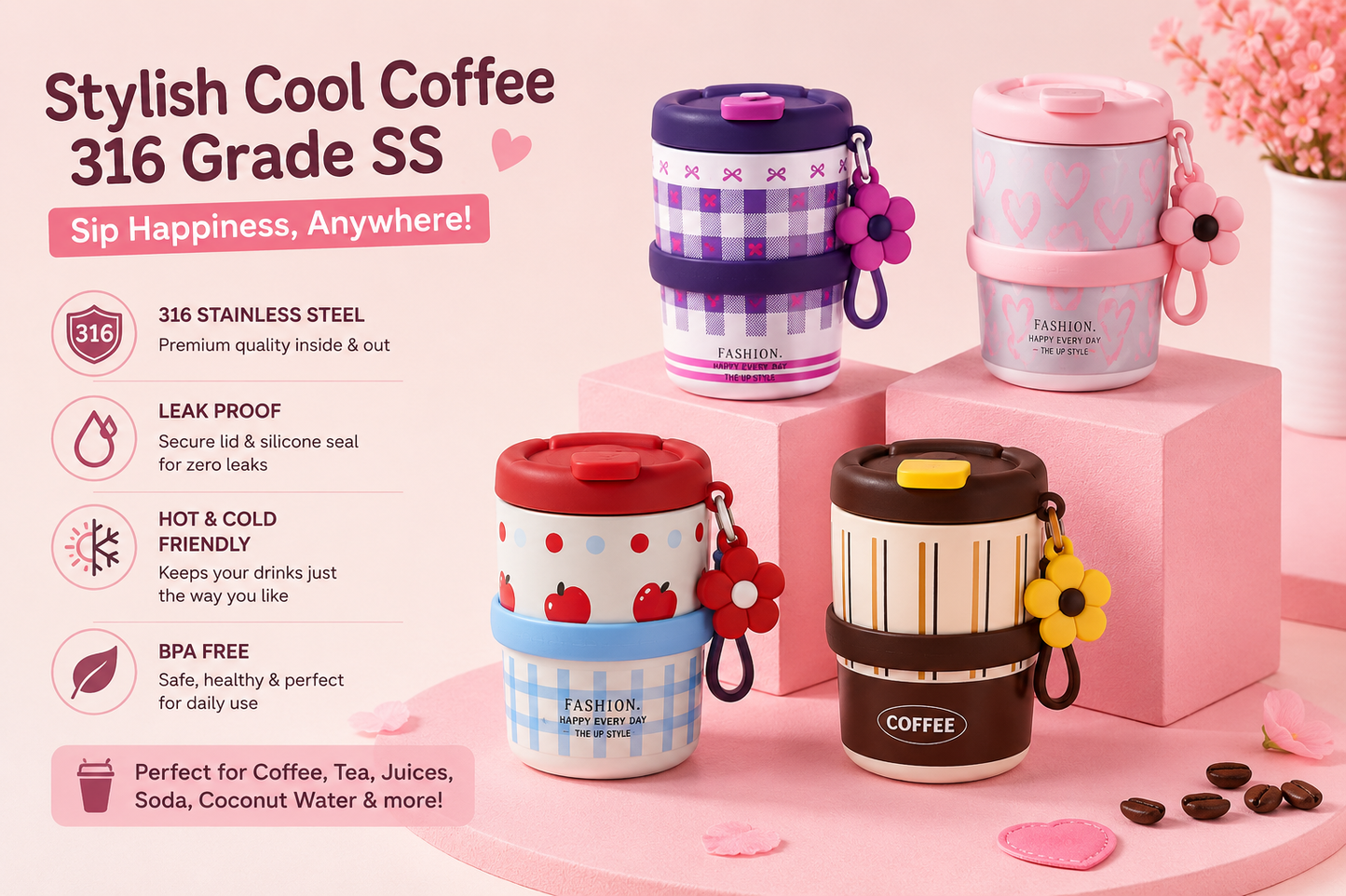 BloomSip Insulated Tumbler