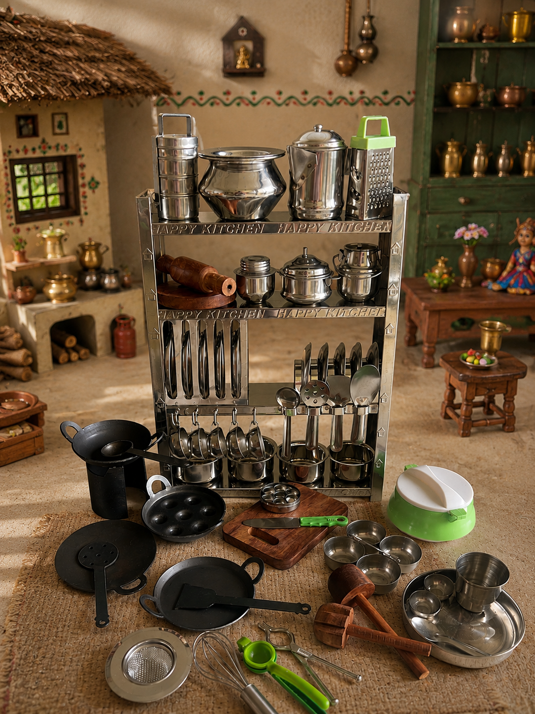 Bharat Bhojan Set - The Desi Kitchen Combo