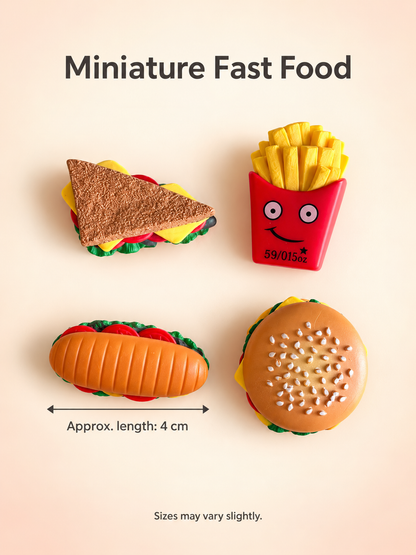 Tiny Bites - Miniature Fast Food Collection