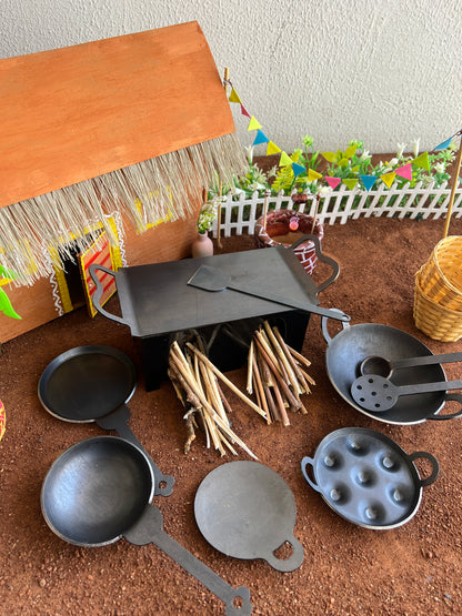 Twin flame kitchen  set