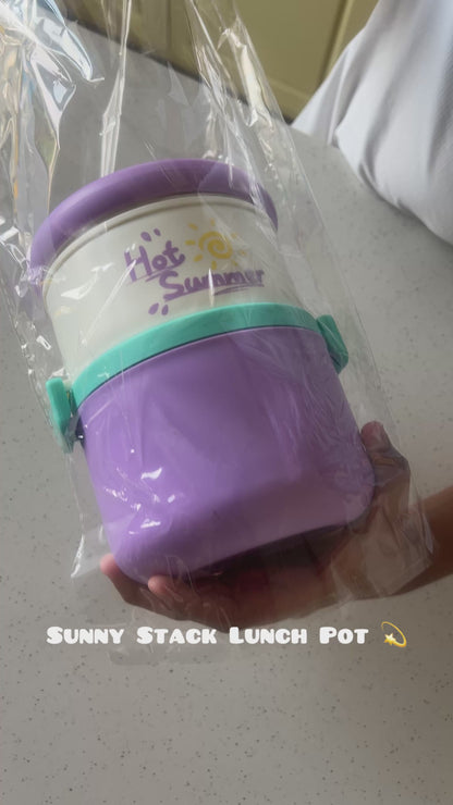Sunny Stack Lunch Pot